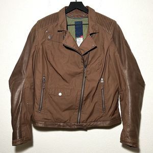 BMW San Diego Jacket Womens Size 14 Brown Armored